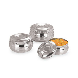 Laddu Dabba - Stainless Steel Container